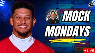 Expert Fantasy Football Mock Draft w Derek Brown | Mock Monday's