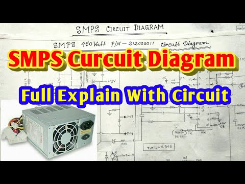 SMPS ATX Circuit Diagram With Explain | Computer Power Supply | SMPS
