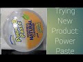 Trying a new product:Power Paste #dirty #clean #PowerPaste