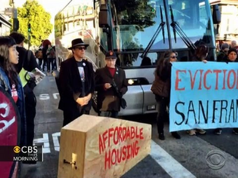 San Francisco protesters upset over tech transit