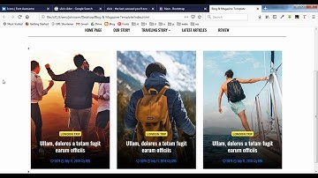 How to Create Modern Blog & Magazine Website Template-2