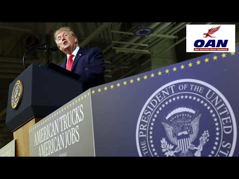 President Trump Touts American Manufacturing During Peterbilt Plant Visit