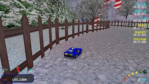 Re-Volt Custom Track Hyperborean Harmony by, Zeino, Time Trial Lap