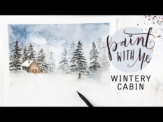 Beginners how to paint Snow 