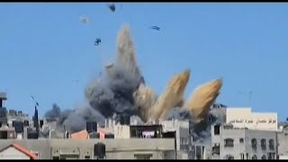 Israeli strike hits house in northern Gaza