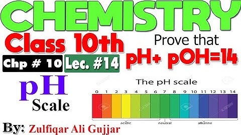 pH Scale | Chapter # 10 | Chemistry Class 10th | lec # 14