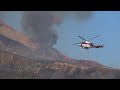 [Wildfire threatens homes] Multiple Fire Trucks, Aircraft and Firefighters responding