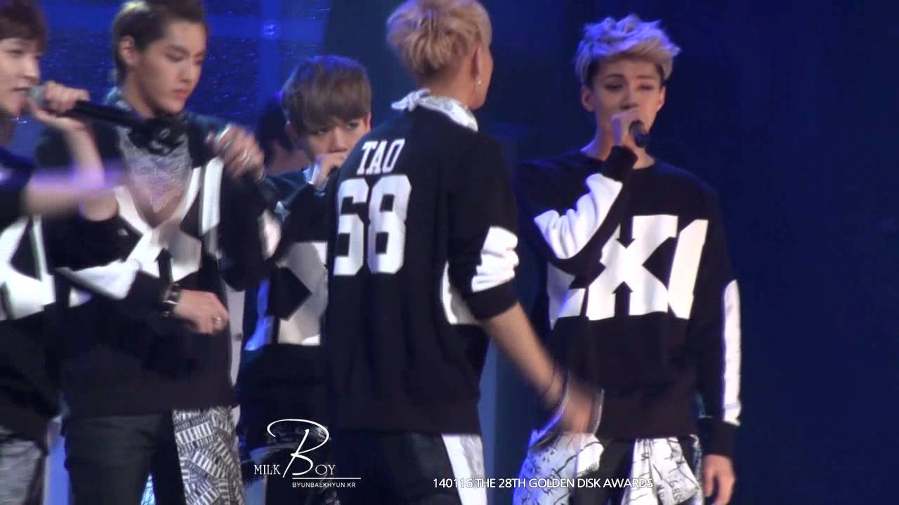 [MILKBOY] 140116 GDA Ending (Baekhyun edit ver.) :: 엑소팬이 짱이야~ 최고야~ 내꺼~ 'ㅅ'