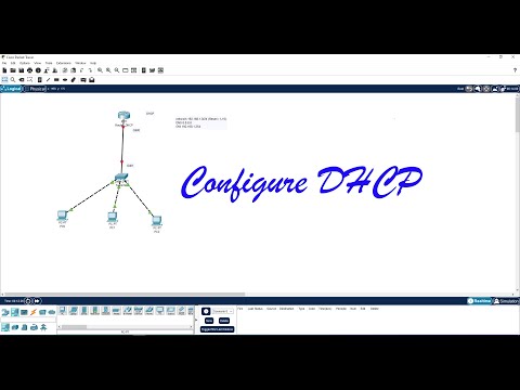 Configure DHCP,