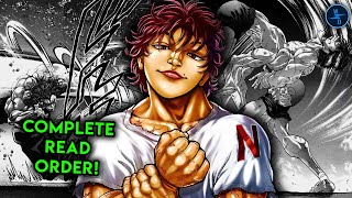 Here's the complete read order for the Baki manga series 