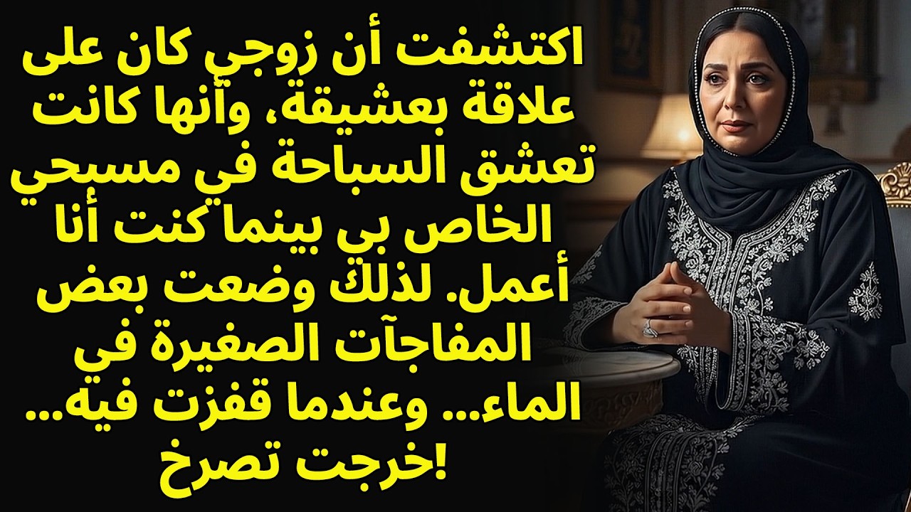 كانت عشيقة زوجي تعشق السباحة في حمام السباحة الخاص بي، ولذلك تركت لها مفاجأة في الماء.