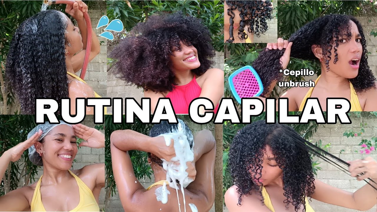RUTINA CAPILAR COMPLETA PARA PELO AFRO RIZADO RESECO: LAVADO Y DEFINICIÓN DE RIZOS 3C4A ✨|Rachell