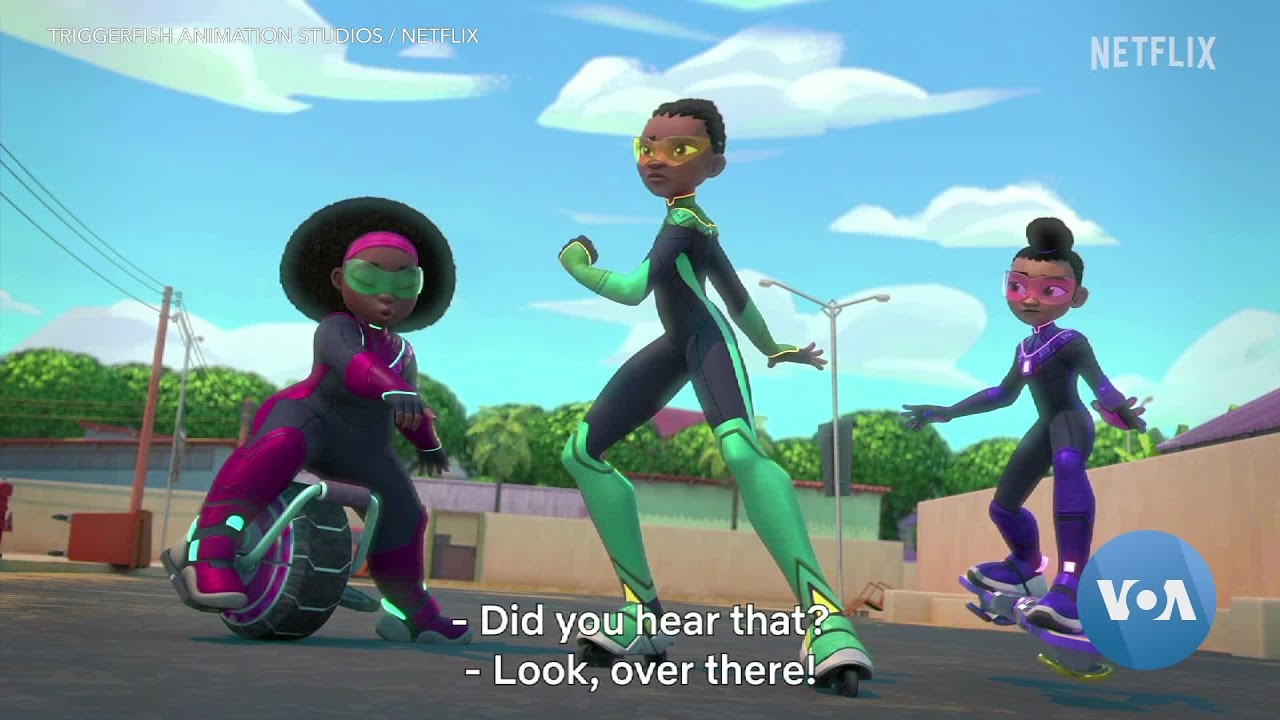 Still from Africa's Animation Industry on Rise as Zambian Series Debuts on Netflix | VOANews
