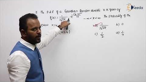 Mastering Gaussian Random Variables In GATE Communication | Problem 2