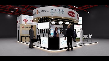 Dubai Exhibition Stall Design Walkthrough