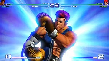 King of Fighters XIV Enhanced | Nelson vs Vanessa