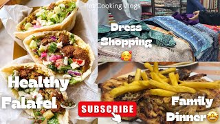 Vlog #44 ~ Healthy Falafel Recipe🥙 Air Fryer Falafel🧆 | Pakistani Dresses Shopping In Sharjah🥰