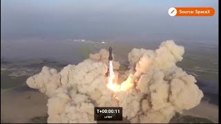 SpaceX's Starship rocket launches — then explodes — on first test flight