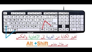 تغيير اللغة من العربية إلى الإنجليزية فى أى إصدار ورد