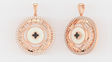 Design 3d pendant - Jewelry CAD Design Tutorial 3D Modeling with Matrix 9 #1