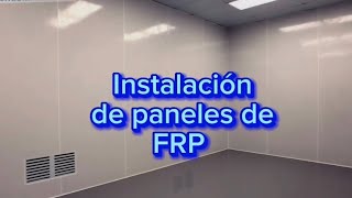 FRP Panel Installation. FRP Panel Installation #construction