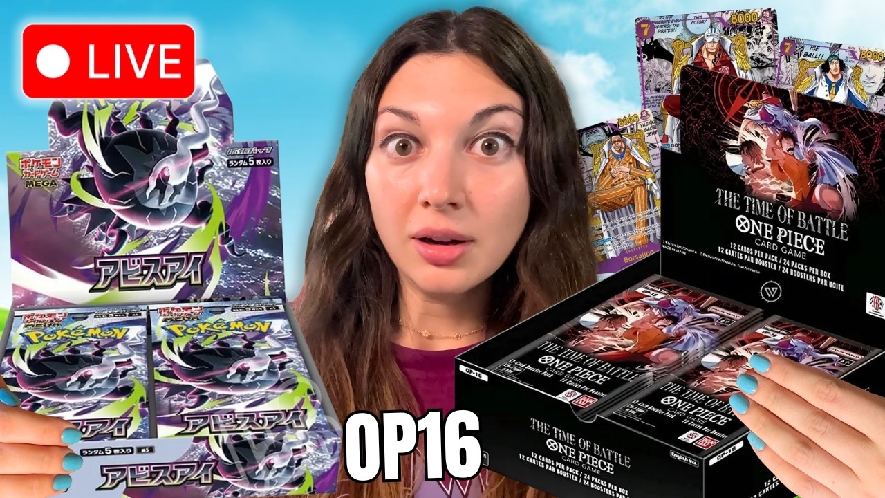 APRO IL NUOVO SET ONE PIECE OP16 e POKEMON ABYSS EYE - YouTube