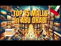 Top 15  abu dhabi shopping malls mustvisit malls in 2024