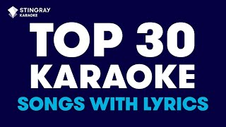 TOP 30 BEST KARAOKE WITH LYRICS from the 80s, 90s, 2000s and Today 2 HOURS NON STOP KARAOKE