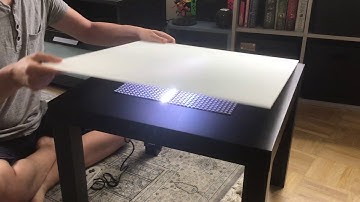 Functional 32x32 Arduino LED Matrix (in the light)