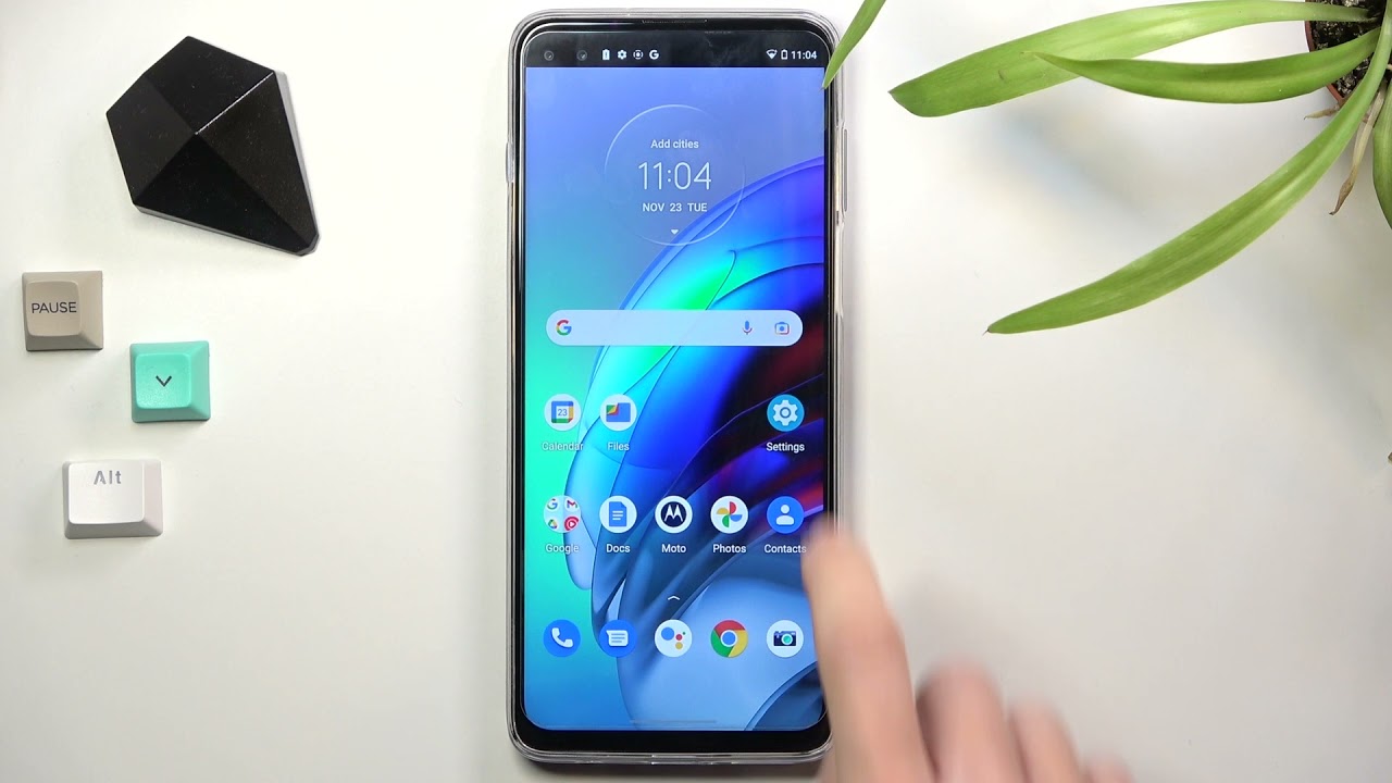 How to Change Keyboard Language in MOTOROLA Moto G100 – Add Keyboard Language Layout