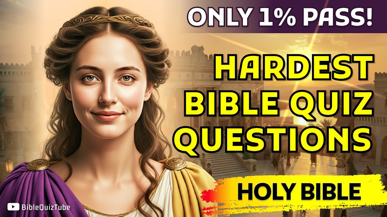 30 HARDEST BIBLE QUIZ QUESTIONS About Messianic Prophecies | Test Your ...