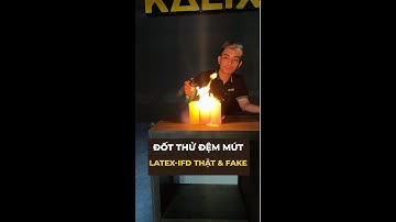 Đệm Mút Latex-IFD bọc sofa thật và fake khác nhau như thế nào?