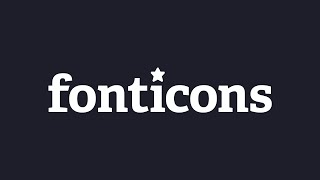 Fonticons Copy & Paste from Illustrator CC