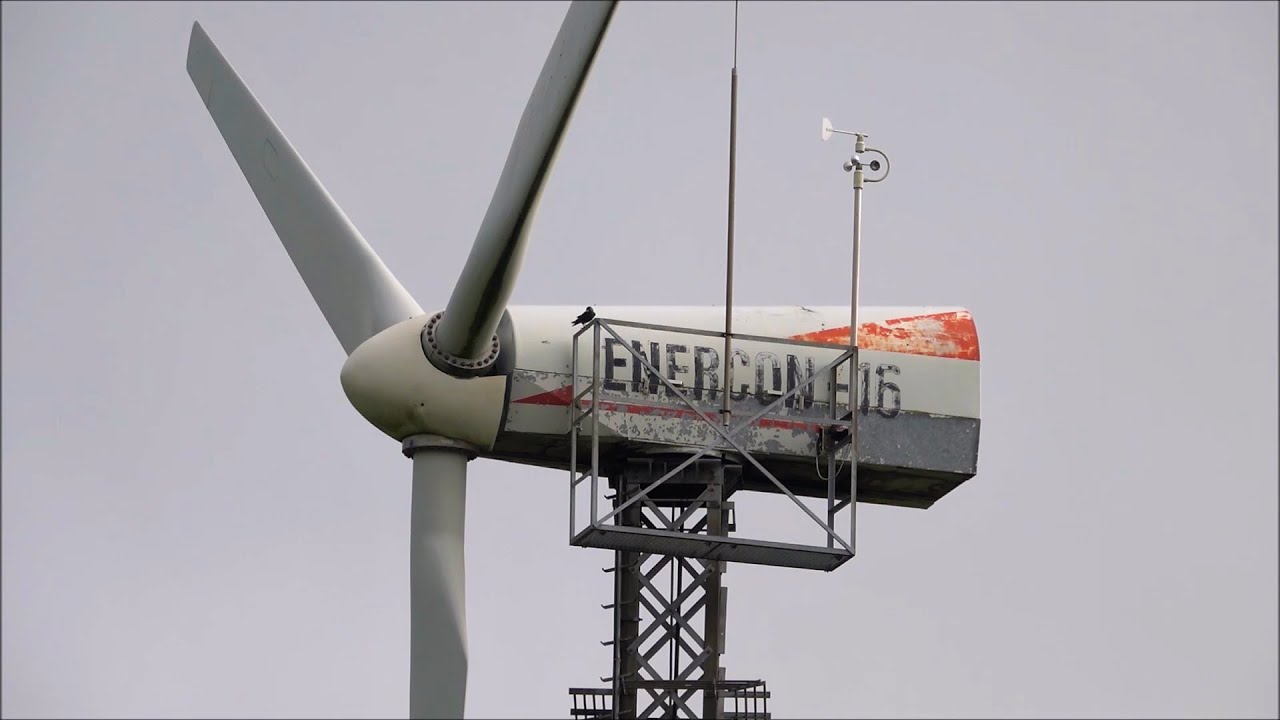 Enercon E-16 from 1987, GET Danwin 600/41, Vestas V39/500 wind turbines  31.10.2021