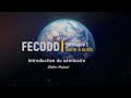 Sminaire fecodd 3  introduction et programme du sminaire