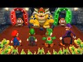 Mario Party 9 MiniGames - Mario Vs Luigi Vs Yoshi Vs Peach (Master Cpu)