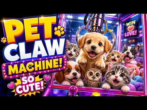 Pet claw machines exist?! Can you actually grab a puppy or kitten and take it home?