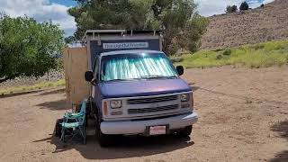 Nomad Life -  Relaxing Drive on Hwy 178 to Lake Isabella Ca And Camping on Lake 5-2024