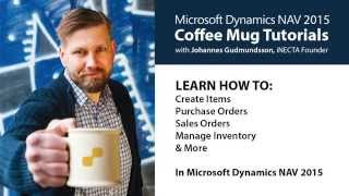 Dynamics NAV 2015: Post a purchase & Sales Order