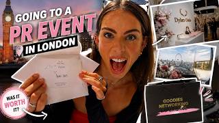 LONDON VLOG | I Attended a PR event in London... Was It Worth It?