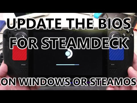 How To Update The Bios / UEFI On Steam Deck For Windows OR SteamOS