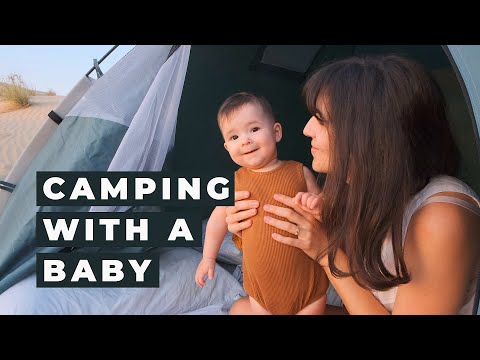 CAMPING VS LUXURY HOTEL IN THE DUBAI DESERT : WITH OUR 7 MONTH OLD BABY