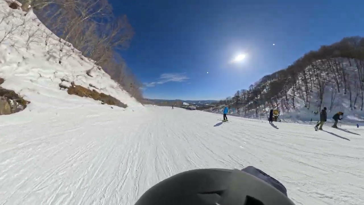 高鷲スノーパーク　スノーボード　gopro MAX2