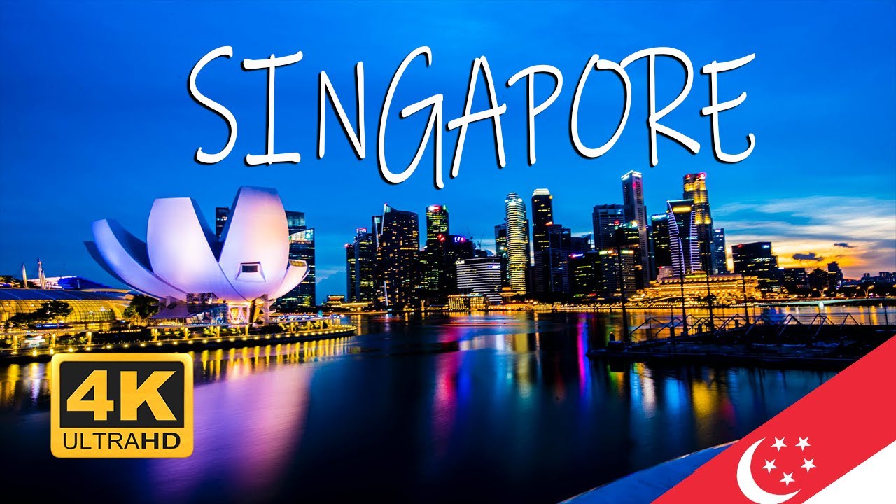 Download wallpapers 4k Singapore skyscrapers skyline cityscapes modern  buildings Asia nightscapes asian cities Singapore at night for desktop  free Pictures for desktop free