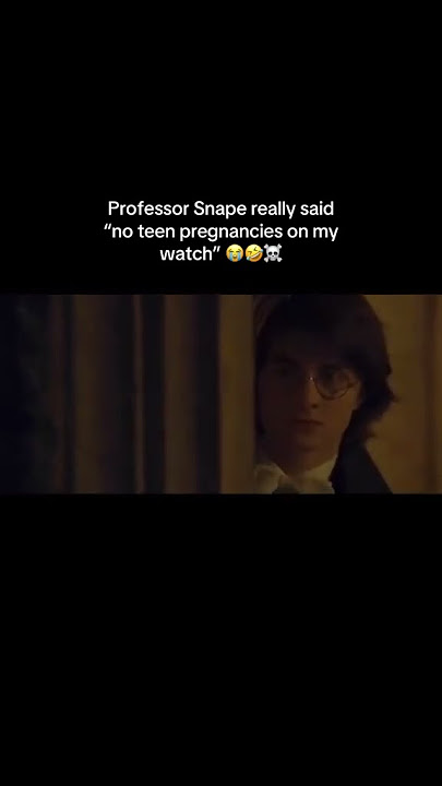 snape really said not on my watch lmao 😭🙏 #harrypotter #dracomalfoy #edit #snape #fyp #shorts #viral