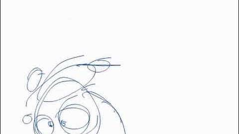 my first animation with a wacom bamboo tablet