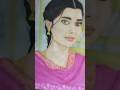 Nimrat Khaira Painting 🎨 #nimratkhaira #newpainting #nimo #ytshorts #sketchartist