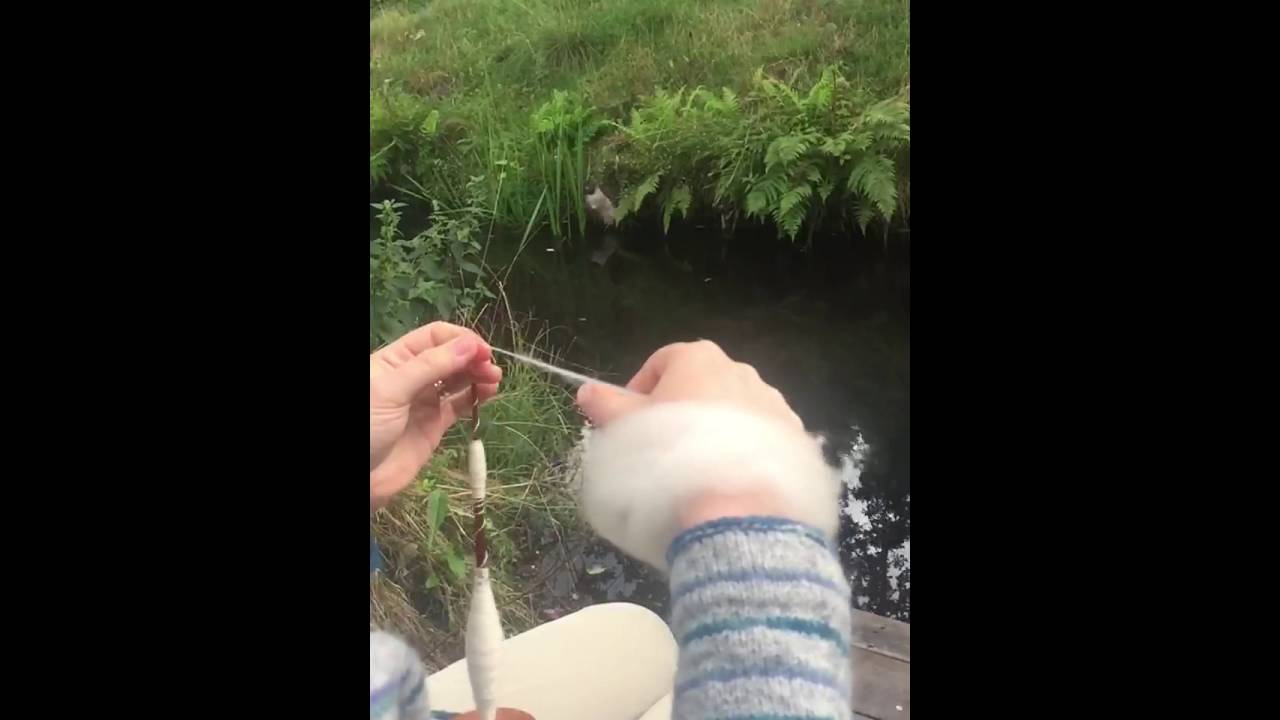 Spinning on a supported spindle. 2a: Short draw, including slow motion