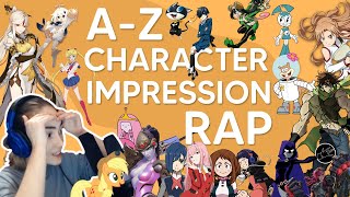 Alphabet Aerobics AZ Character Impressions
