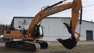 NEW - CASE CX350C excavator with Hydraulic Thumb Installed